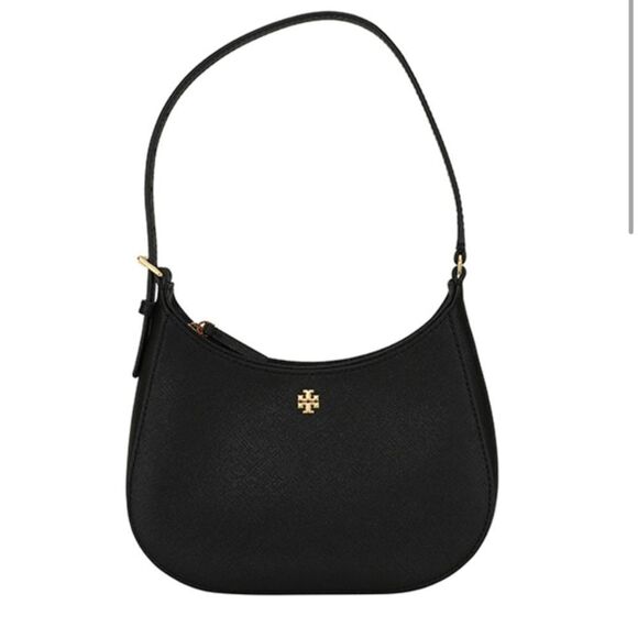 TORY BURCH Black Emerson Shoulder Bag - Picture 2 of 4